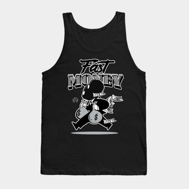 fast money Tank Top by DynamicGraphics